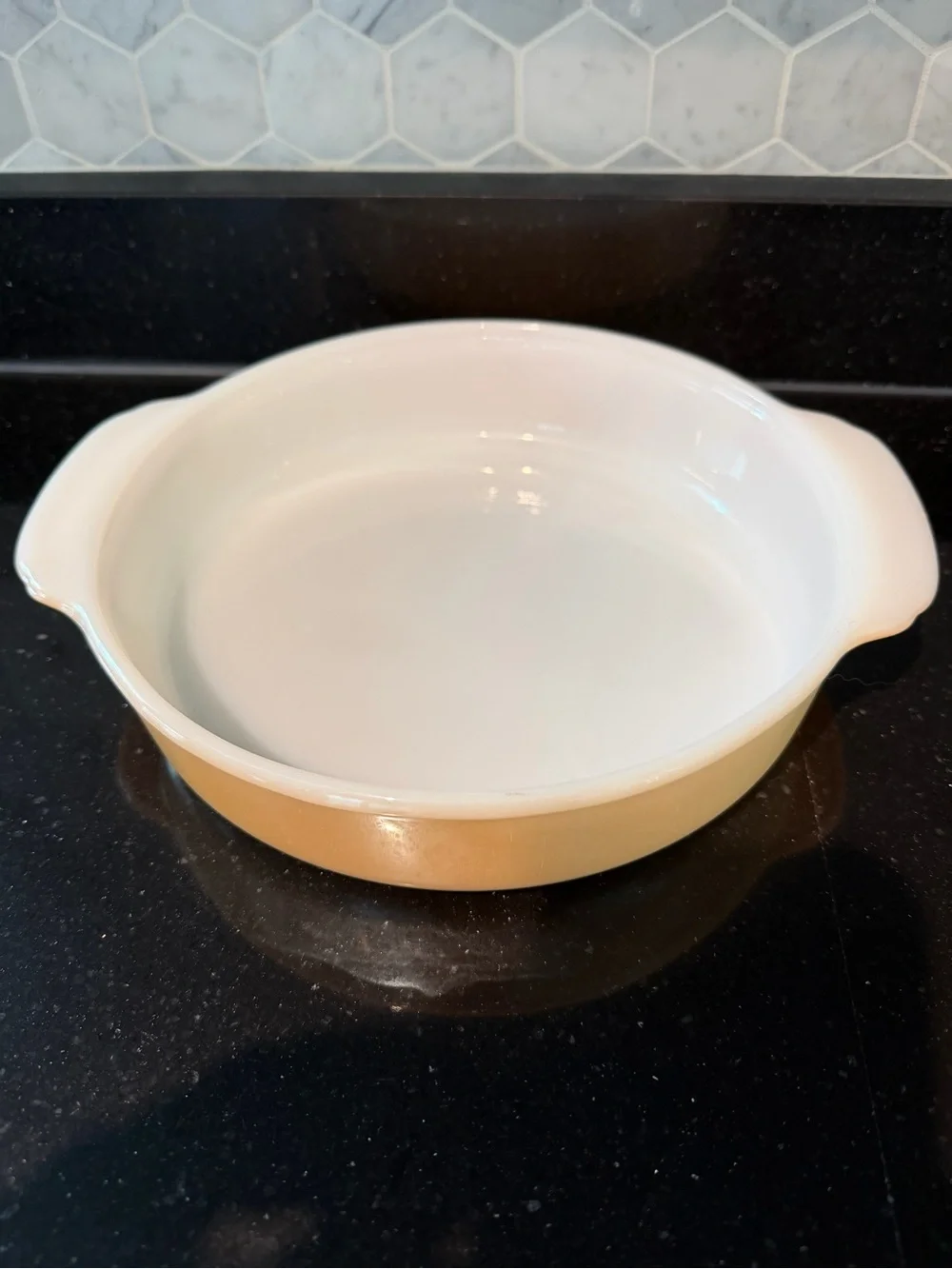 Vintage Fire-King Peach Lustre 8